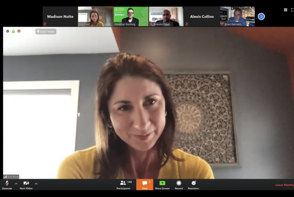 Zoom call with Kim Ford SIOR, LEED AP